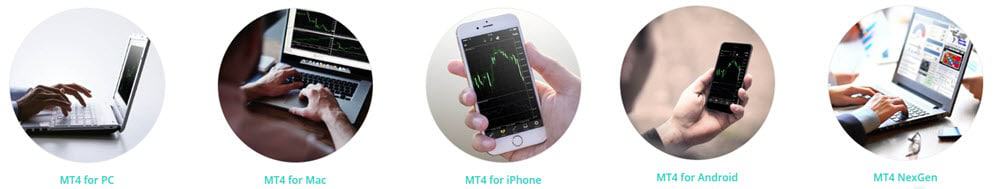 MT4 Forex Trading Platform Devices