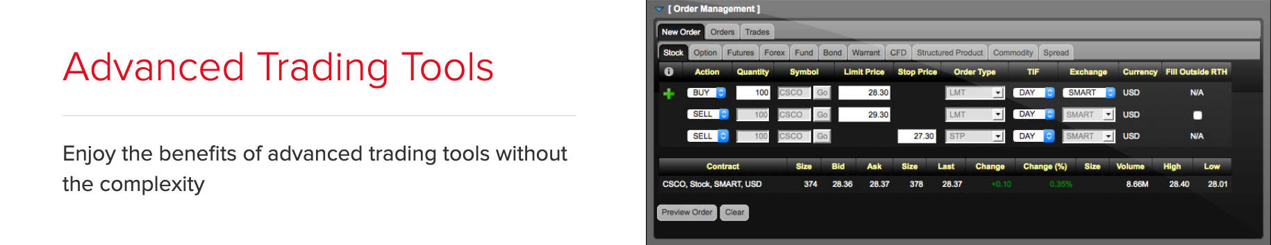 Interactive Brokers Trading Tools SG Beginners