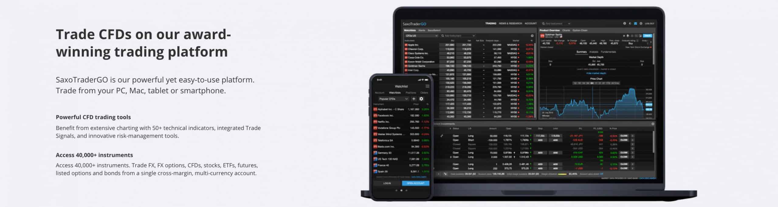 Saxo Markets Platform SG Beginners