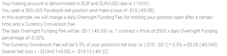 Forex Conversion Fee