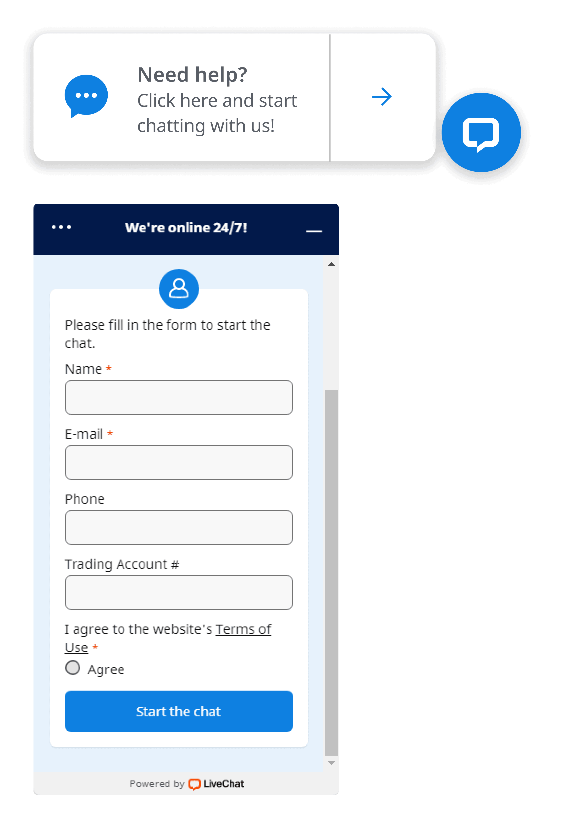 Forex customer Support