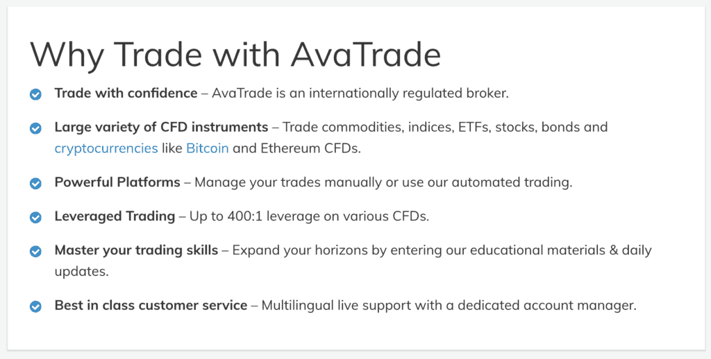 AvaTrade Benefits Dubai Traders UAE