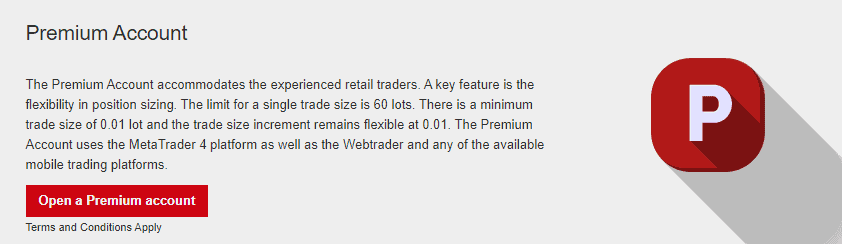 hotforex premium account