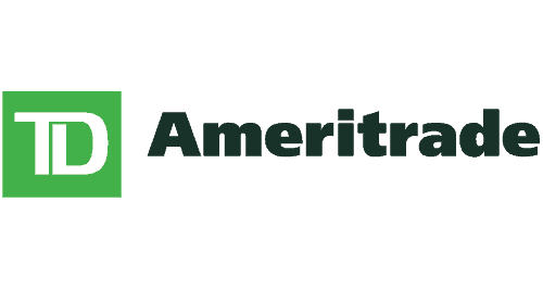 td ameritrade below top left logo